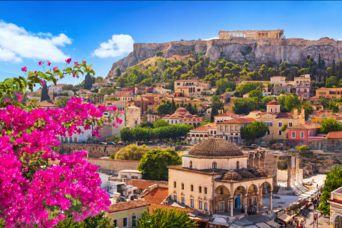 Athens, Santorini & Crete
